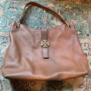 Tory Burch brown pocketbook